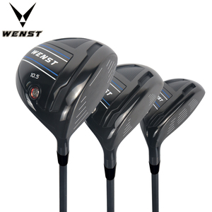 Palos de <span class=keywords><strong>golf</strong></span> de fibra de carbono portátiles de mano derecha completos personalizados de gama alta Juego de madera de calle híbrido de conductor de <span class=keywords><strong>golf</strong></span> negro puro - Product Image 1