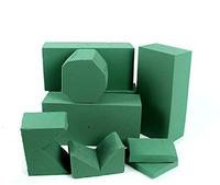 DREA 20 blocs de mousse florale humide verte, blocs de polystyrène pour fleuristes, pour arrangements floraux frais de printemps et fournitures d'artisanat