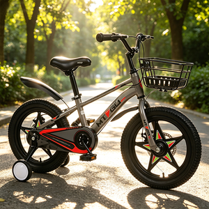 MTBGO Bicicleta para Niñas de 12 Pulgadas, Nuevo Diseño, Certificada CE, Montaje para Bicicleta, Llanta de Acero de Una Velocidad, Bicicleta Deportiva para Niñas - Product Image 5