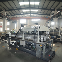Nouvelle machine d'extrusion de tuyaux ondulés à vis simple, contrôlée par PLC, haute vitesse, pour PP, PE, PVC, HDPE, avec pompe et engrenage, pour les égouts
