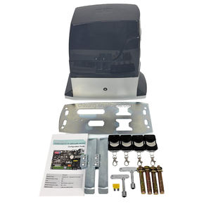 Ouvre-porte <span class=keywords><strong>coulissant</strong></span> automatique à énergie <span class=keywords><strong>solaire</strong></span> DC à télécommande robuste 2000 kg avec limite <span class=keywords><strong>de</strong></span> ressort/aimant pour villa - Product Image 4