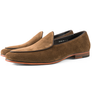 Chaussures pour hommes en cuir véritable toutes saisons, style anglais élégant, bout rond, chaussures décontractées colorées pour le bureau et la carrière, à lacets - Product Image 5
