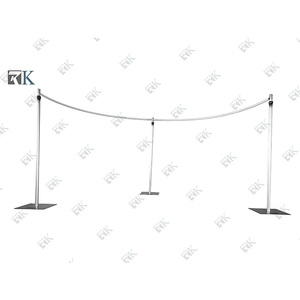 Heavy duty telescopic pipe and drape kit outdoor wedding round pipe and drape - Product Image 4