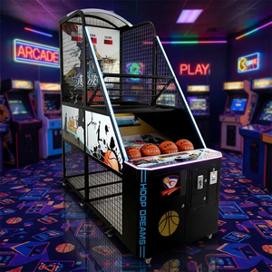 Máquina de Juego Arcade de Baloncesto HGR Amusement Crazy, Operada con Monedas/Tarjetas, con Pantalla de Puntuación, 100W, para Niños y Adultos - Product Image 5