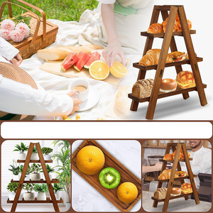 <span class=keywords><strong>Plateau</strong></span> en bois rustique fait main pour <span class=keywords><strong>fruits</strong></span> décoratifs, fromages, collations ou présentation de table de fête, idéal pour les cadeaux de pendaison de crémaillère - Product Image 2
