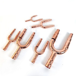 High Quality Air Conditioning Indoor Unit Manifold Pipe <b>Copper</b> Tee - Product Image 3