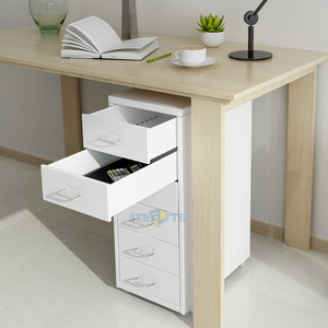Ngăn Kéo Tủ 6 Tầng Cho Trẻ Em/Tủ Hồ Sơ Nhãn Thép 6 Ngăn Màu Đỏ Mỏng Dọc - Product Image 6