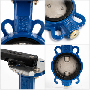 วาล์วเหล็กดัดแบบสองท่อน พร้อมซีลยาง EPDM ควบคุมด้วยคันโยก สำหรับท่อส่งน้ำ - Product Image 6