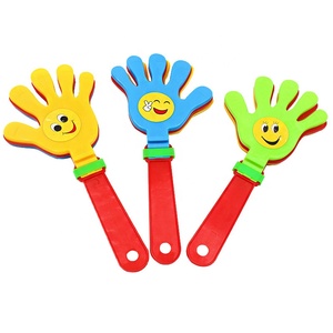 Vente flash : Trompette à main en plastique de 28 cm, grande, lumineuse, pour applaudir, concert, encourager, accessoires de soutien pour les événements - Product Image 2