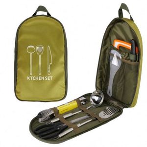 Hot Selling Eco-Friendly 1-Piece Durable Portable <b>BBQ</b> Camping Cookware Set Glass Cover Modern Design <b>Compact</b> Outdoor Cooking - Product Image 1