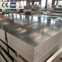 Verzinktes Stahlblech 0,21mm-0,50mm ASTM Z10-Z29 Zinkbeschichtet für Dachkonstruktionen und Rohrleitungen, Zuschnitt nach Maß Verfügbar