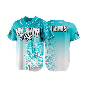 Top qualité nouveau Design sublimé Baseball uniforme chemise impression personnalisée unisexe Vintage Baseball vêtements de sport - Product Image 3
