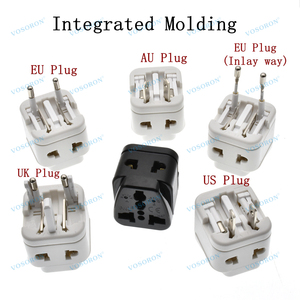 Bộ chuyển đổi phích cắm du lịch đa năng mini US UK EU Trung Quốc Nhật Bản AC250V 10A Wonpro WAT - Product Image 2