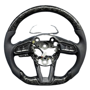 Volante Deportivo de 3 Radios y 40 mm con Agarre JE39, Fibra de Carbono Real 3k para <span class=keywords><strong>Mazda</strong></span> <span class=keywords><strong>MX</strong></span>-<span class=keywords><strong>5</strong></span>/Miata 16-25, Piezas Modificadas para Automóviles - Product Image 3