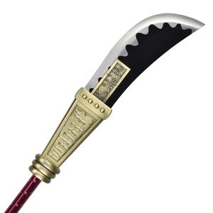 อะนิเมะหนึ่งชิ้น bisento 198ซม. 3.35กก. โลหะเต็มเคราขาวอาวุธเอ็ดเวิร์ด Newgate murakumogiri หอกตกแต่ง - Product Image 3