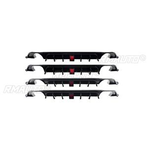 <b>For</b> Volkswagen Golf 7.5 Normal Version GTI 2017-2019 <b>Car</b> Rear Bumper Lip Splitter <b>Diffuser</b> Body Kit Bumper Guard Protector - Product Image 4