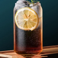 Gobelet classique en forme de canette sans BPA verres à bière en verre à vin en plastique verre pour bar