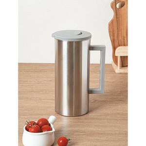 1.6 L Green Stainless Handle <b>Metal</b> <b>Water</b> <b>Bottle</b> - Product Image 1