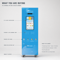 Distributeur automatique intelligent Yunyin 24h/24 pour médicaments, pour hôpitaux et pharmacies, avec refroidissement par compresseur, paiement par pièces/QR