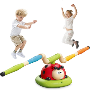 Jouet Électrique d'Extérieur 3-en-1 : Machine Sportive <span class=keywords><strong>Coccinelle</strong></span> avec Télécommande pour Enfants, Ensemble Corde à Sauter et Anneau d'Exercice en Plastique - Product Image 2