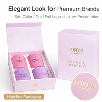 Boîte cadeau de luxe personnalisée pour parfums, avec gaufrage, logo personnalisé, fermeture magnétique, style tiroir rigide, pour ensembles de bougies et de parfums, recyclable