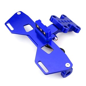 Marco para matrícula de motocicleta, soporte para matrícula LED, cola corta para YAMAHA YZF R7, soporte para matrícula - Product Image 6