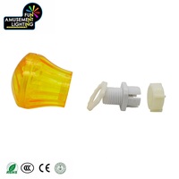 Lámpara LED Cabochon E14 de 360 Grados, 60mm, IP65 Impermeable, AC24V, Luces Puntuales de Plástico para Parques Temáticos