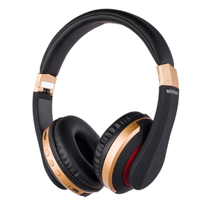 Auriculares inalámbricos plegables con micrófono, auriculares intrauditivos con Control de volumen para teléfonos móviles y tabletas - Product Image 4