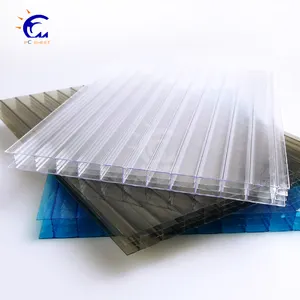 Greenhouse 8mm Polycarbonate Sheet Clear 8mm 12mm 16mm Thick Multiwall Carport Greenhouse Polycarbonate Pc Hollow Policarbonato Sheet 10mm 2 Meter