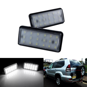 Luz de matrícula Lexus LX470 570G LED blanca de repuesto para Toyota Land Cruiser Reiz 81270-60332 - Product Image 1