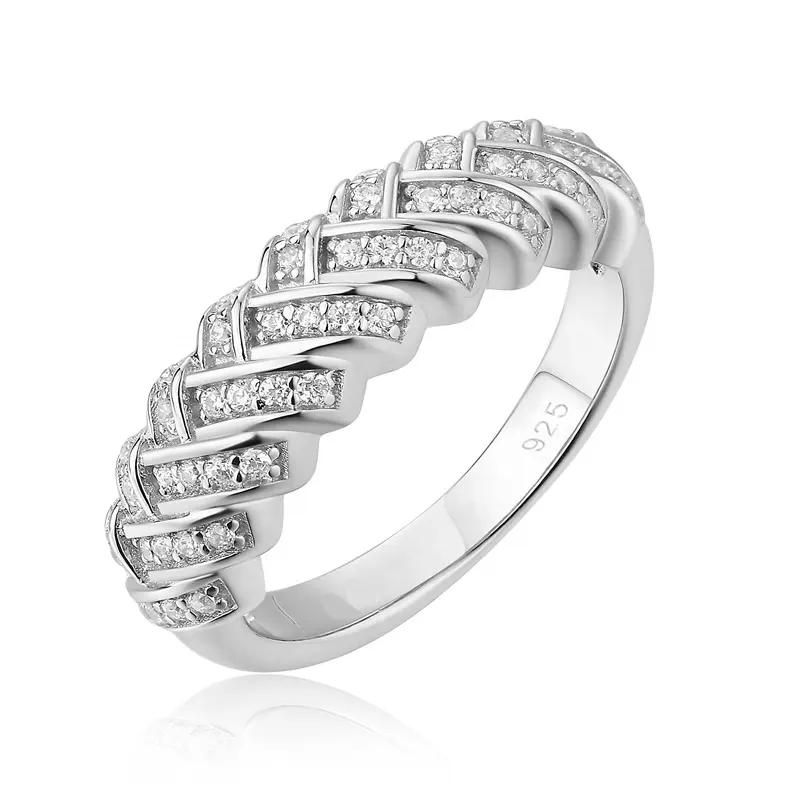 2022 new fine rings elegant luxury engagement anniversary wedding 925 sterling silver rings for women