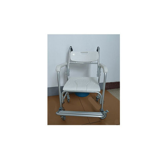 Awesom <b>Bathing</b> Chair Aluminum Alloy Soft Seat Senior Shower Stool Toilet Seat For Bathroom Use - Product Image 1