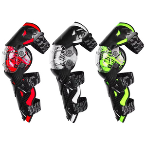 Genouillère de protection souple en PP rigide et respirante pour la course <span class=keywords><strong>moto</strong></span> – Équipement de protection professionnel - Product Image 1