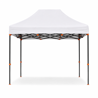 Tente pliante pop-up personnalisée avec logo, 3x3 10x10, en aluminium et acier, imperméable, pour salons professionnels et événements extérieurs, directement de l'usine