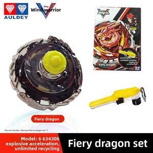 <span class=keywords><strong>Toupie</strong></span> en plastique Audi à double rotation, nouveau jouet à tirer pour enfants, sonore, 5ème génération, God War Wings Hurricane Soul Battle - Product Image 2