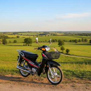Scooter <span class=keywords><strong>de</strong></span> Gasolina SHUNYANG 110cc Mejorado 2026, Motor sin Escobillas <span class=keywords><strong>de</strong></span> Alto Rendimiento, Velocidad Máxima >50km/h, Motocicleta Fabricada <span class=keywords><strong>en</strong></span> China <span class=keywords><strong>en</strong></span> <span class=keywords><strong>Venta</strong></span> - Product Image 2