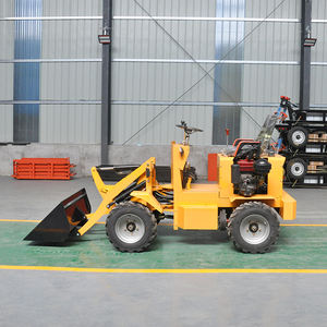 गर्म बिक्री 4x4 मिनी लोडर डीजल खनन लोडर 500 किलोग्राम भार क्षमता के साथ - Product Image 5