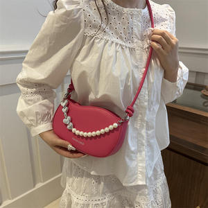 Nouveau Sac Bandoulière Simple et Tendance pour Femme avec Perles 2026 - Product Image 3