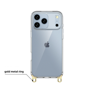 Pour <span class=keywords><strong>iPhone</strong></span> 17 16 16e 15 14 <span class=keywords><strong>13</strong></span> 12 <span class=keywords><strong>Pro</strong></span> <span class=keywords><strong>Max</strong></span> étui de téléphone transparent <span class=keywords><strong>avec</strong></span> double crochet détachable pour <span class=keywords><strong>iPhone</strong></span> 16 <span class=keywords><strong>Pro</strong></span> étui <span class=keywords><strong>avec</strong></span> trou de lanière - Product Image 6