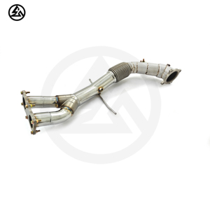 CSZ Downpipe a Flusso Libero di Alta Qualità per <span class=keywords><strong>Volvo</strong></span> <span class=keywords><strong>S60</strong></span> V60 Xc60 3.0T T6 Tubi di Scarico Diritti in Acciaio Inox 304 - Product Image 6