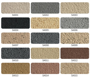 สีเคลือบผิวชนิดน้ำคุณภาพสูง ลายหิน สีดำ แลคเกอร์หินธรรมชาติ อะคริลิกเรซิ่น สำหรับใช้งานภายนอกอาคาร ทนทาน - Product Image 4