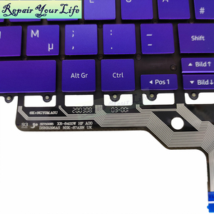 Teclado Alemán Retroiluminado GR GE para Laptop Samsung Galaxy Book Flex NP930QCG-K02CN NT930QCG NSK-87ABN XR-8400W, Nuevo Teclado <span class=keywords><strong>QWERTZ</strong></span> - Product Image 5