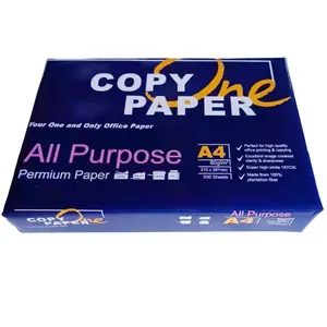 Custom Logo 500 Sheets Print 70gsm 75gsm 80gsm Office Hard Bond Draft Double White Printer Office A4 Copy Paper