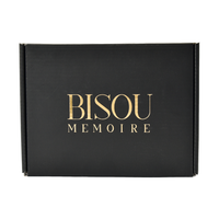Boîtes postales de courrier ondulé noir imprimé de logo personnalisé