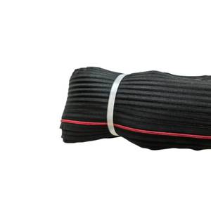 Nylon nhỏ hành lý răng dây kéo Mã Đỏ đầy đủ bó với vải đen cho túi sử dụng tính năng vô hình - Product Image 5