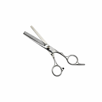 Ensemble professionnel de 2 outils de coiffure, ciseaux à effiler de 6 pouces en acier inoxydable, ciseaux droits pour couper les cheveux