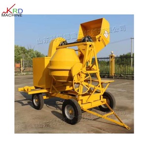 Bétonnières de chantier de grande taille fabriquées en Chine à <span class=keywords><strong>prix</strong></span> compétitif avec élévateur, faciles à utiliser pour l'Afrique - Product Image 5