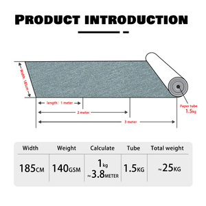 Nhà Máy Cổ Phiếu 100% Chải Kỹ Bông 32S Sợi 140gsm Hữu Cơ Trọng Lượng Nhẹ Thoáng Khí Activewear Bìa Vải Duy Nhất Jersey - Product Image 6