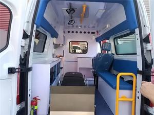 Meilleur prix Foton Ford personnalisation Ambulance voiture véhicule 4x2 Ambulance voiture surveillance ICU ambulance d'urgence Van à vendre - Product Image 5