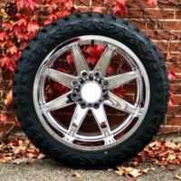 Jantes forgées profondes DW 24 et 26 pouces, jantes en alliage poli, jantes en aluminium pour camion Toyota Tundra Chevrolet Silverado 1500 2500HD